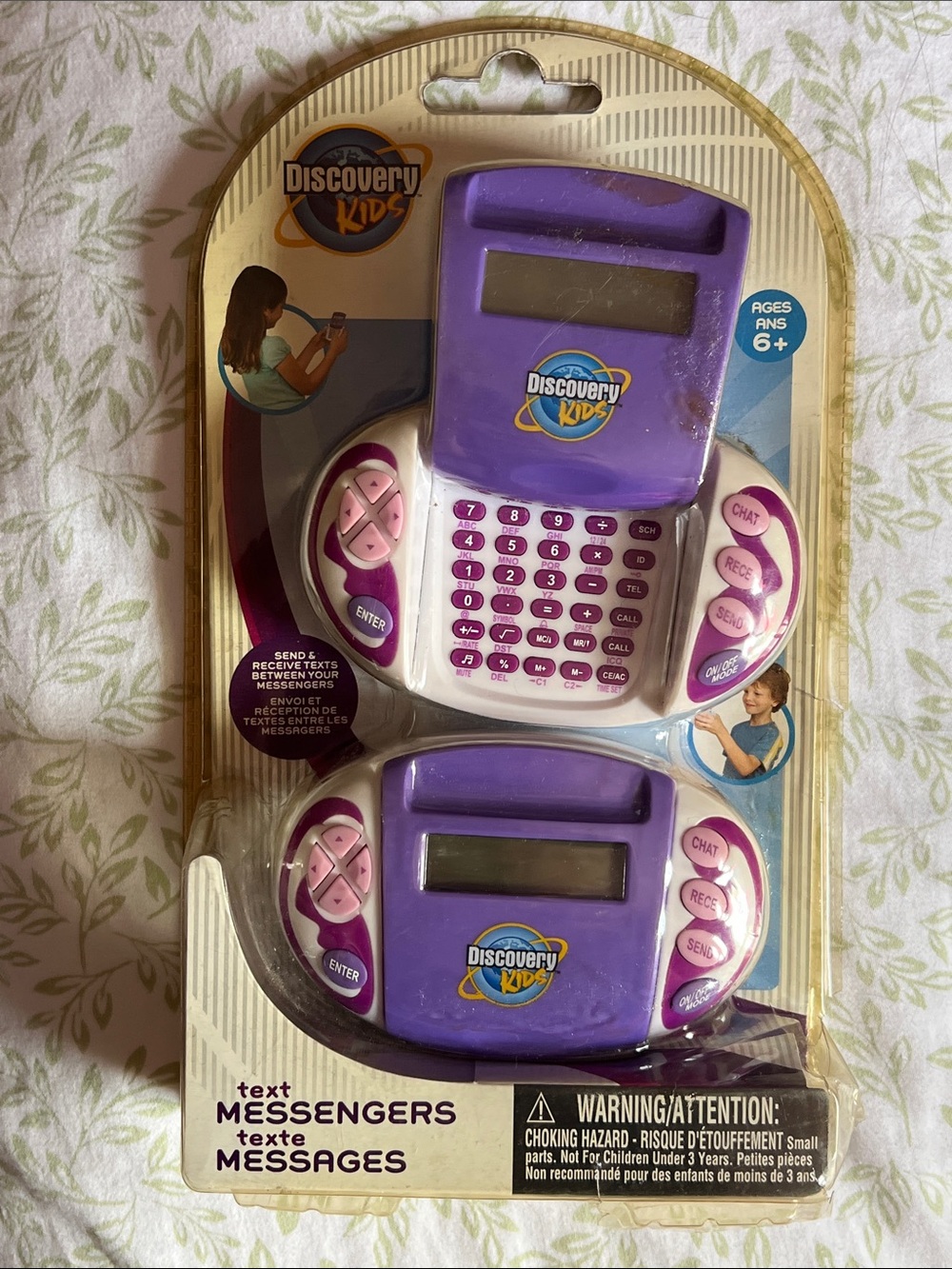 Discovery Kids Purple Text Messengers (Pair)